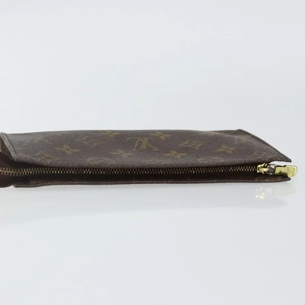 Louis Vuitton Monogram Bucket GM Accessory Pouch Brown